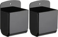 Cosmos Pack of 2 Acrylic Remote Control Holder Adhesive Wall Mount Phone Holder by Unknown