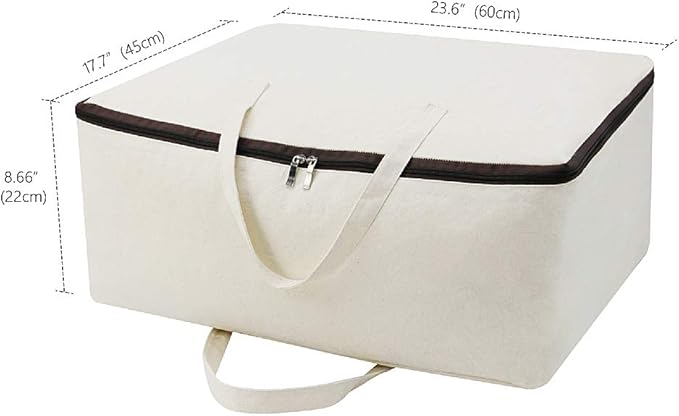 AMJ Set of 3, Canvas Storage Bag - Image 3