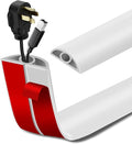 Floor Cord Cover Self Adhesive Cord Hider Floor Extension Cord Covers by LSGCQ