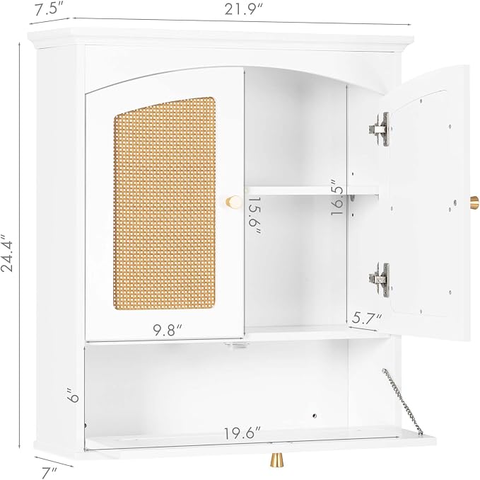 Spirich Bathroom Cabinet Wall Mount, Medicine Cabinet - Image 3