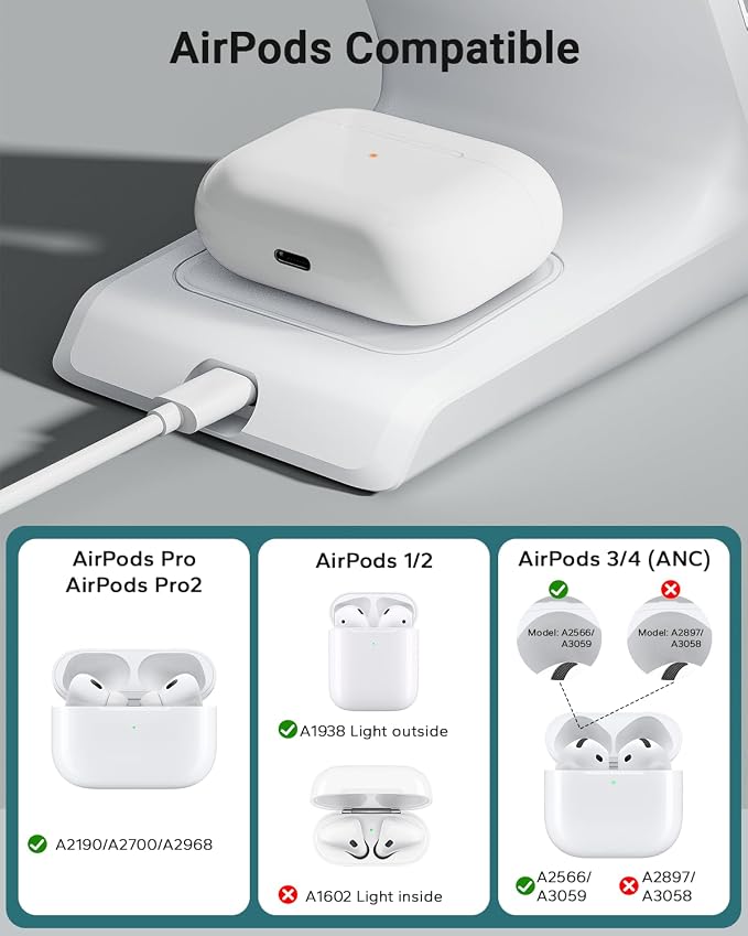 Wireless Charger for Thick Cases of 10MM/Otterbox/for Popsocket, 3 in 1 - Image 8