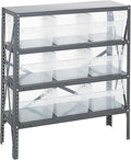 Quantum Storage Systems 1239-SB809CL Solid Heavy Duty 4 Shelves 9 Store-MAX by QuantumStorageSystems
