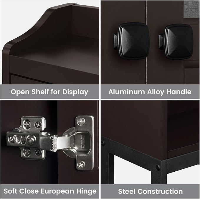 Over The Toilet Cabinet for Bathroom Storage, Over Toilet Storage Cabinet - Image 3