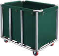 Commercial Laundry Cart with Wheels, 11.35 Bushel Commercial Laundry Hamper by SOUTHHELP
