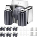 Verdenu 6 Pack Broom Holder Wall Mount, Mop and Broom Holder Wall Mount by Verdenu