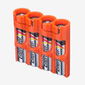 Storacell by Powerpax Slimline AAA Battery Storage Caddy, Holds 4 Batteries by Storacell