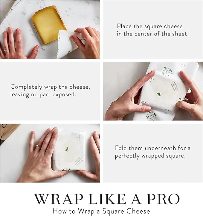 Formaticum 30-Pack Zero Cheese Storage Paper, Compostable, Biodegradable - Image 4