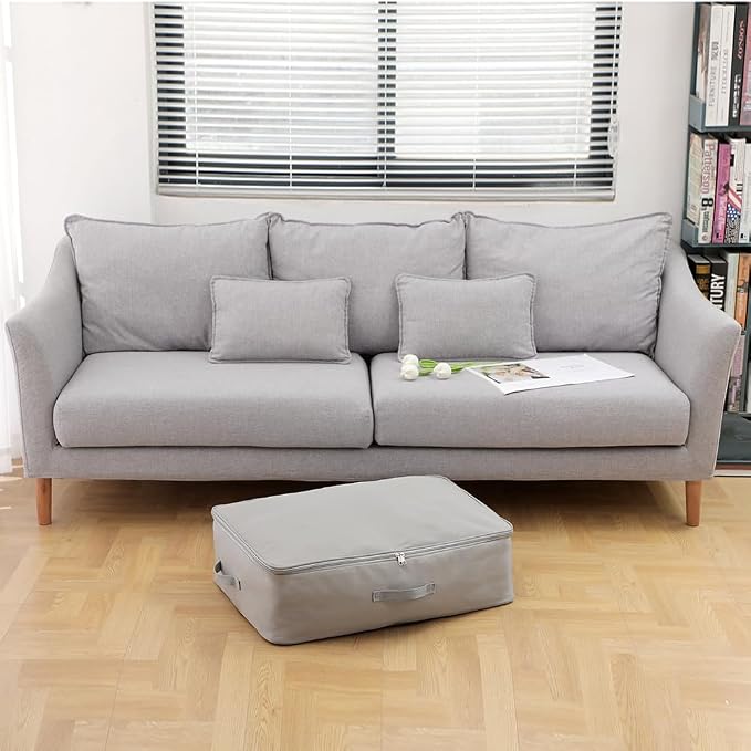 Comforter Clothes Storage Bag, 26.8 x 18 x 7.8 inches, 600D Oxford Fabric - Image 2