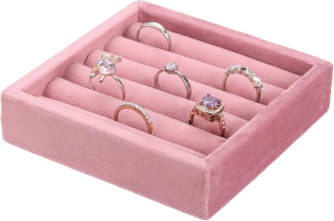 uxcell Stackable Jewelry Storage Tray, Jewelry Tray Drawer Organizer, Small by uxcell