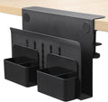 MAXECHO Desk Side Storage, Under Desk Laptop Mount, Table Side Hanging File by MAXECHO