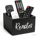 Wood Remote Control Holder, TV Remote Control Organizer by LBEMEY