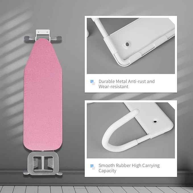 BiJun Ironing Board Holder Wall Mount, Ironing Board Hanger - Image 4