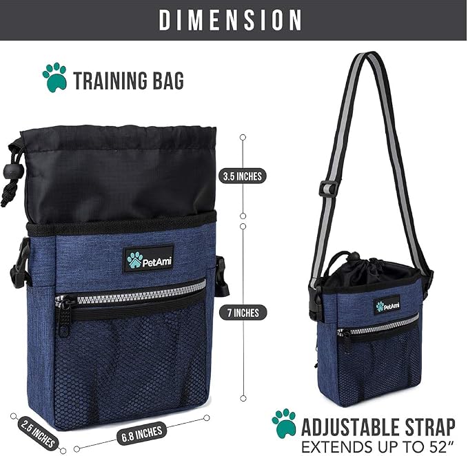 PetAmi Dog Treat Pouch, Pet Treat Pouch - Image 6