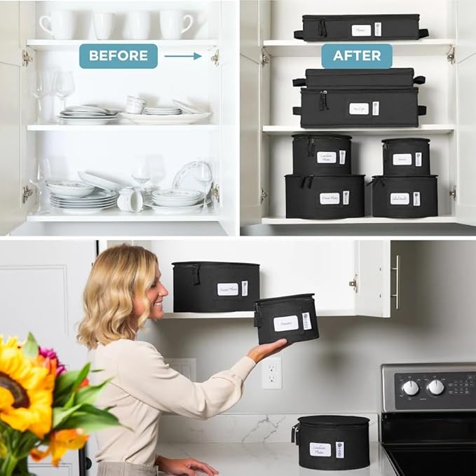 Hard Shell China Storage Containers 8-Piece Set Moving Boxes - Image 6