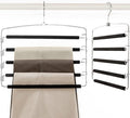 TOPIA HANGER Pants Hangers Space Saving, Non-Slip Foam Padded Organizer Hanger by TOPIAHANGER