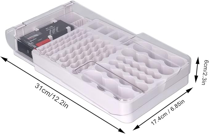 Battery Organizer Storage Box, - Image 2