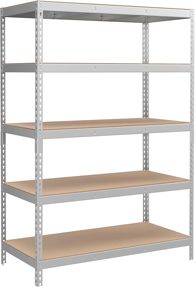 SONGMICS 5-Tier Storage Shelves, Load 2310 lb, Garage Storage, Boltless Assembly by SONGMICSbySONGMICSHOME