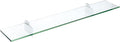 Spancraft Glass R-6x12-Chrome Raven Glass Shelf by Spancraft