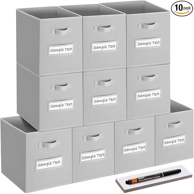 artsdi 11x11 storage cube bins Foldable Fabric storage cubes by Artsdi