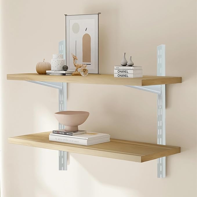 10 Pack 7‑Inch Adjustable Wire Shelf Brackets – Heavy‑Duty Double‑Track Closet - Image 6