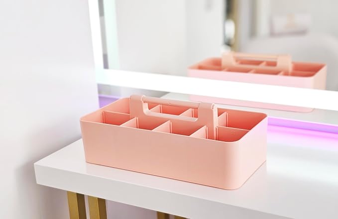 2 PACK - Portable DIY 8 Dividers Durable Plastic Organizer Tote Tool Home - Image 8