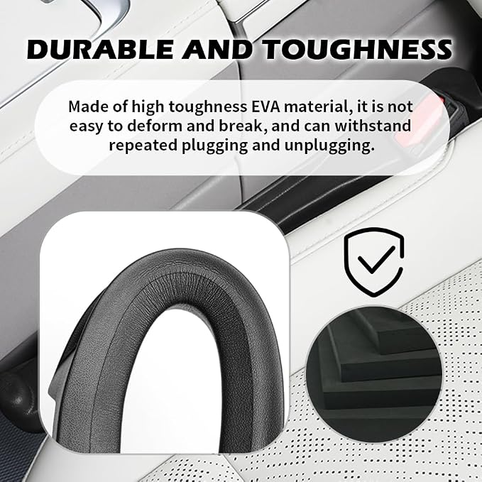 2PCS Car Seat Gap Filler Organizer, 3 in 1 Car Seat Side Gap Filler - Image 6