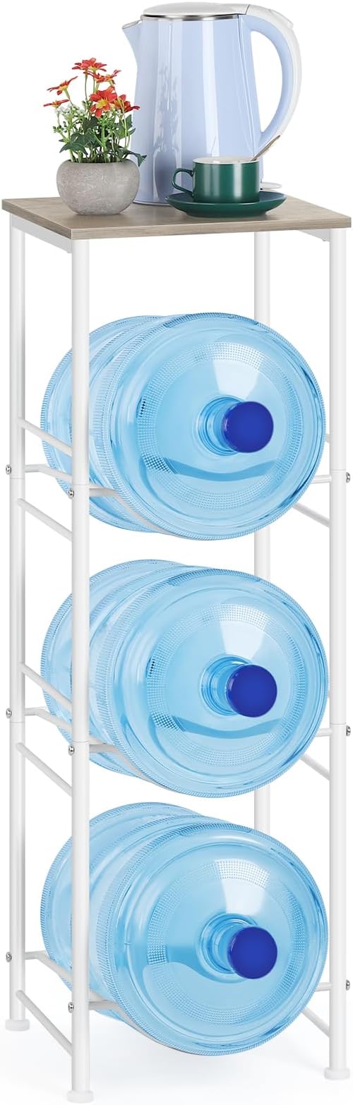 OYEAL Water Bottle Storage Holder 5 Gallon Drink Dispenser Stand by OYEAL