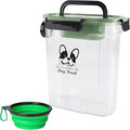 Dog Cat Food Storage Container, Pet Food Storage Bin by Ctomche