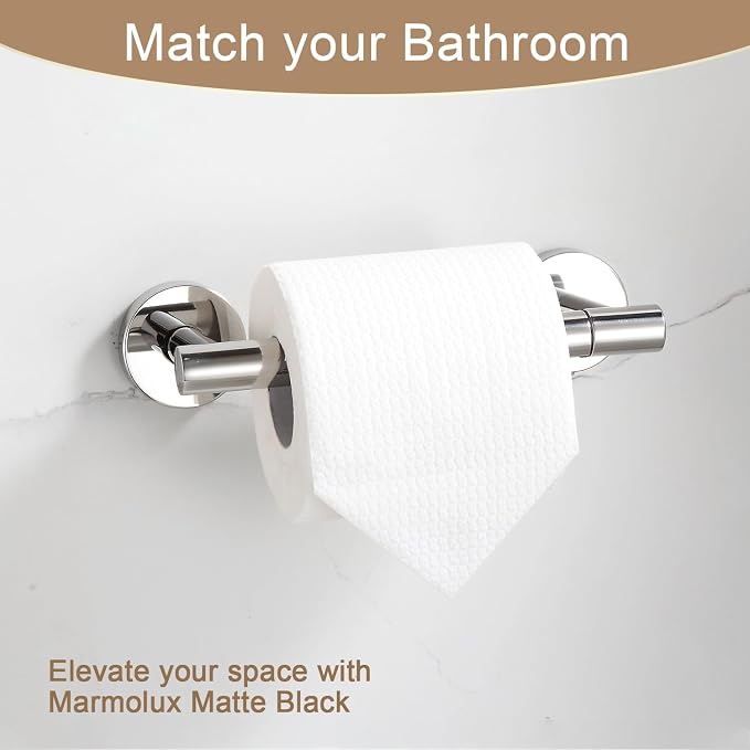 BGL Toilet Paper Holder Mirror Polish Wall Mount, Bathroom Toilet Paper Holder - Image 4