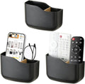SUNFICON Wall Mount Remote Control Holders 3 Pack Adhesive Media Player by SUNFICON