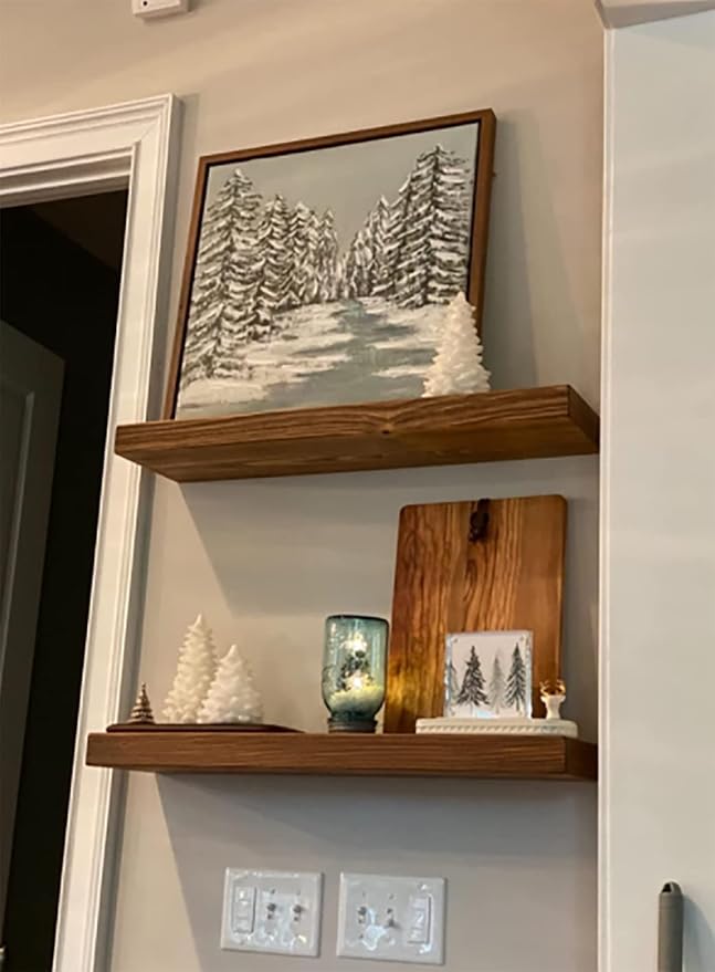 joelsantiques - 18 Inch Wooden Floating Shelves - Image 10