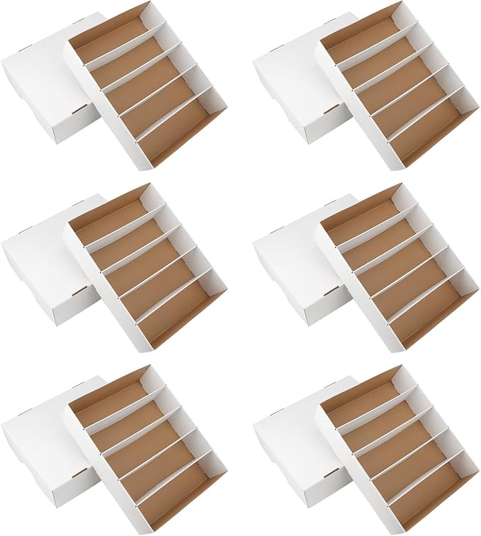 6 Pack Card Storage Box by HIMOMO
