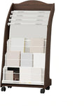 Brochure Display Rack, 4 Layer Floor-Standing Magazine Rack, Literature by LHIUGE