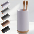 Matani Bamboo Toothbrush Holder Diatomite Tooth Brush Organizer by Matani