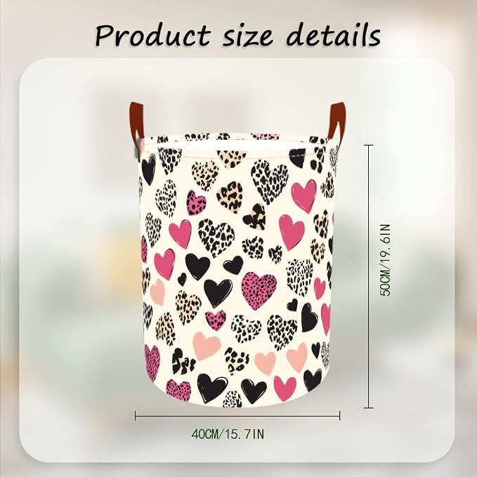 Laundry Baskets 15.7x19.7 Inch Large Collapsible Laundry Hamper - Image 3