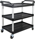 Plastic Commercial Cart Large Size, Restaurant Cart by ABACAD