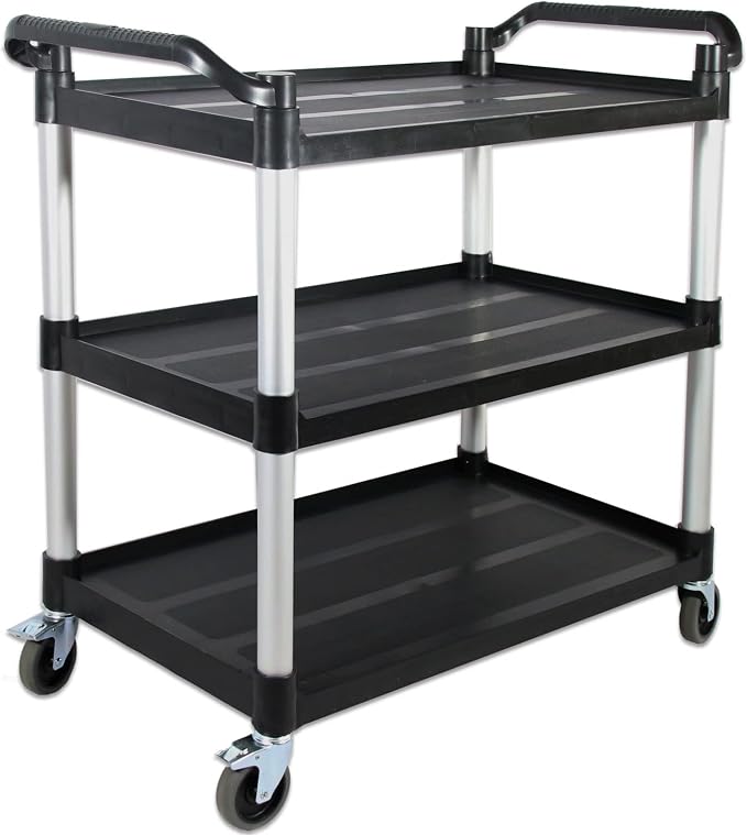 Plastic Commercial Cart Large Size, Restaurant Cart by ABACAD