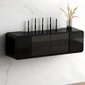Wall Mounted WiFi Router Hidden Box Storage Cabinet, Router Shelf WiFi Box Hider by Unknown