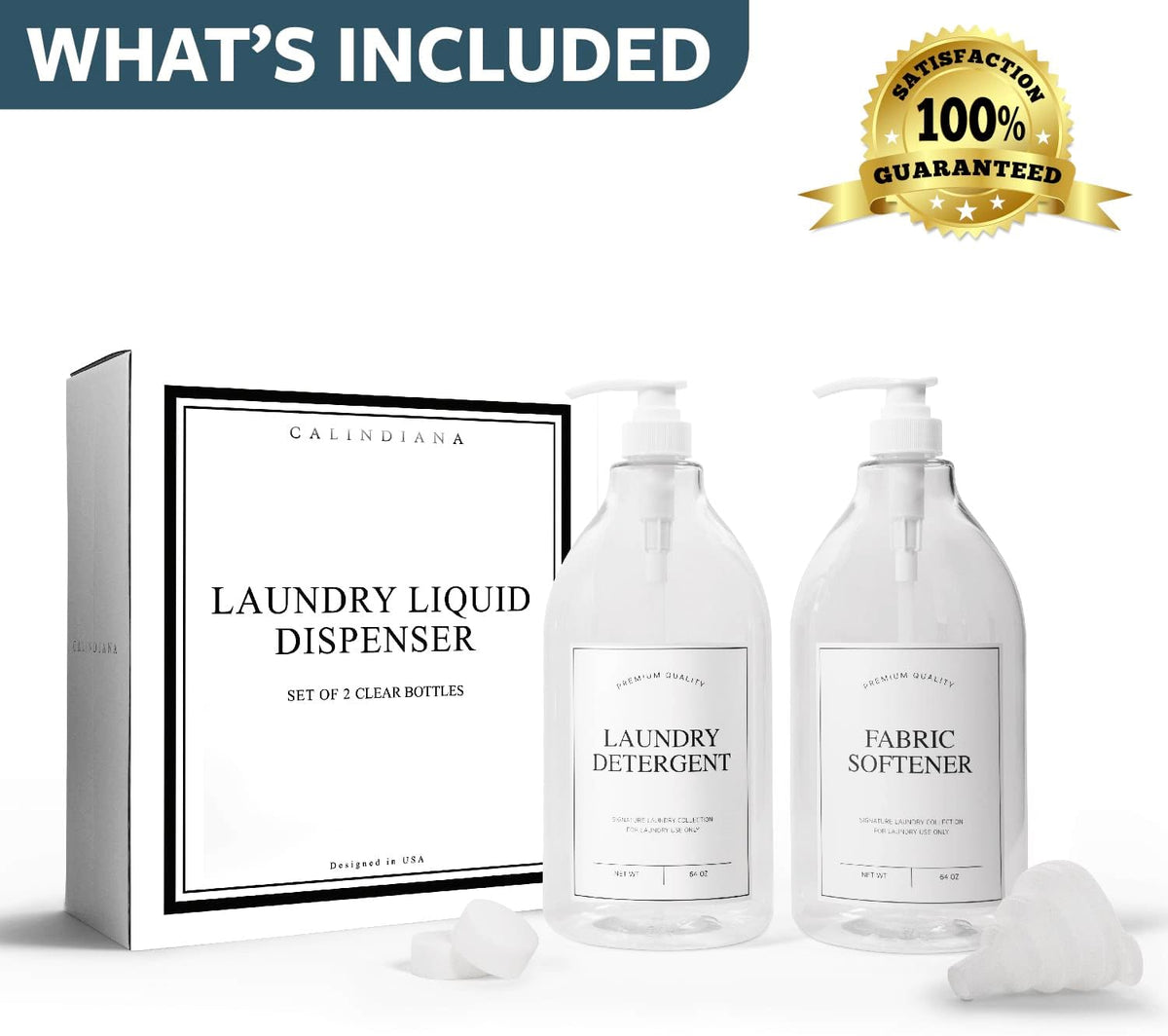 Calindiana Modern Farmhouse Liquid Laundry Detergent and Fabric