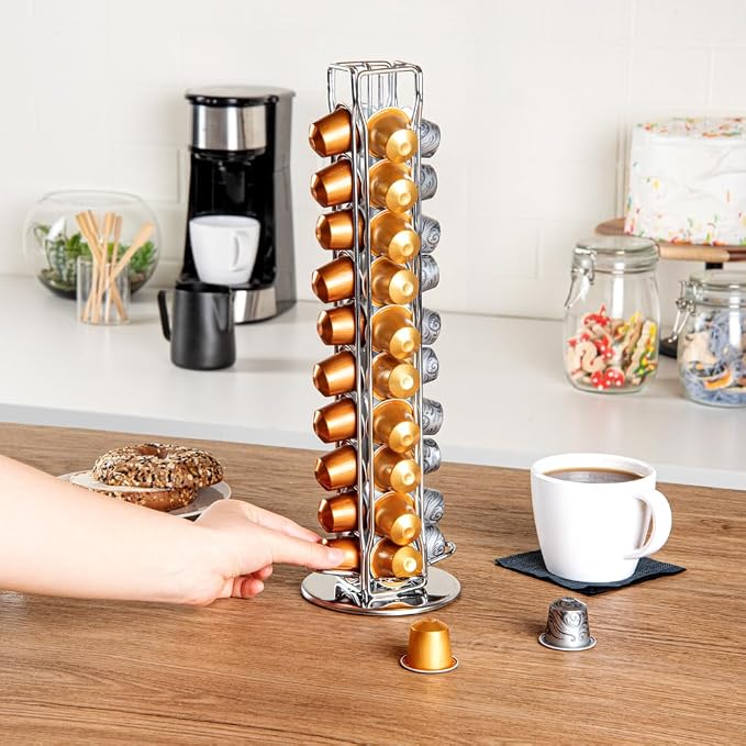 Restaurantware Restpresso 4.5 x 14.6 Inch Coffee Capsule Holder 1 Durable Pod - Image 5