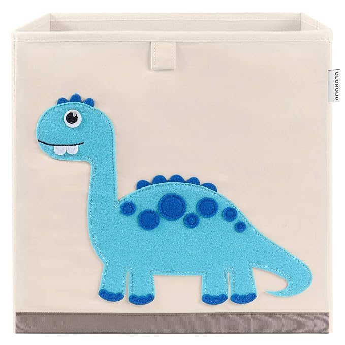 CLCROBD Foldable Animal Cube Storage Bins Fabric Toy Box/Chest/Organizer by CLCROBD