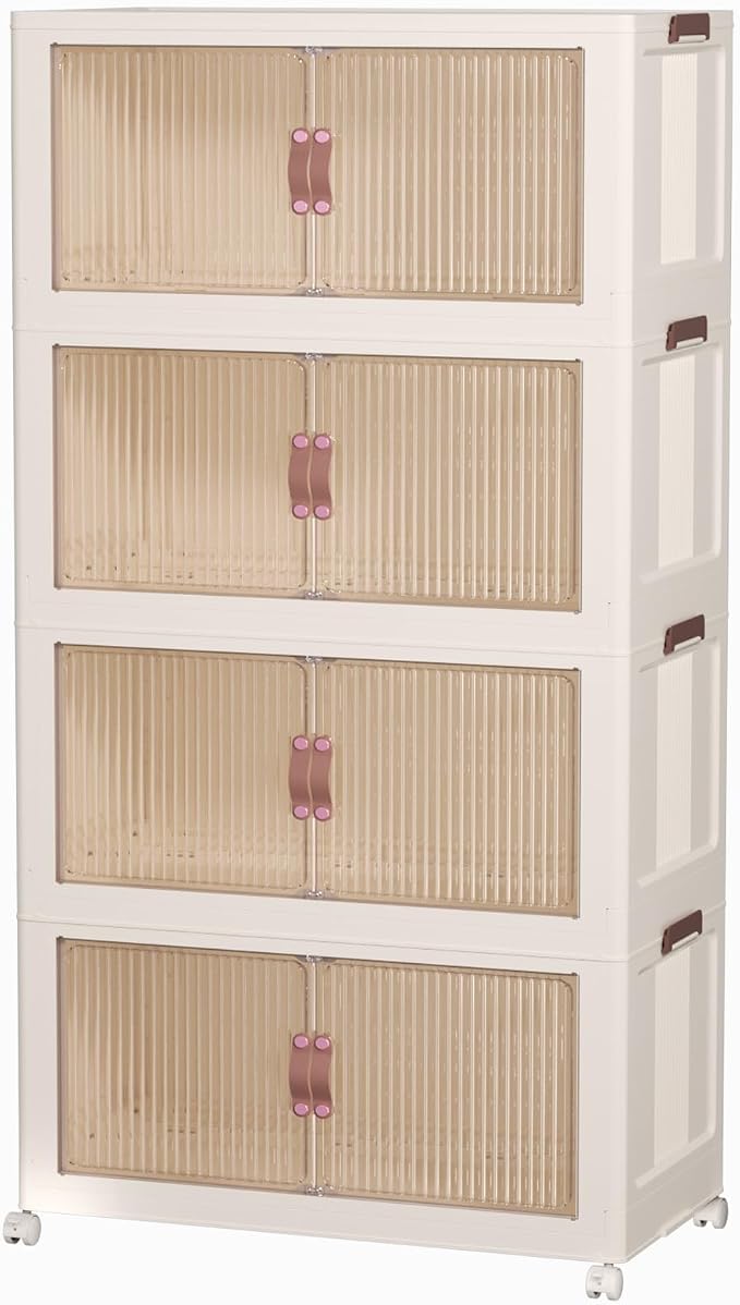 CTSNSLH 4 Tier Plastic Storage Bins by CTSNSLH
