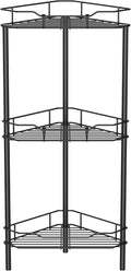 3 Tier Floor Standing Corner Shower Caddy Organizer Shelf by HuggieGems