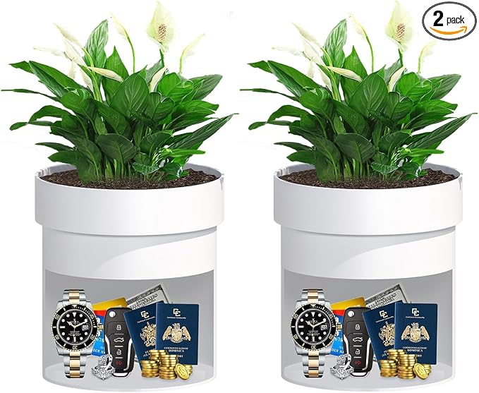 Sdstone Fireresistant Waterproof Flower Pot Diversion Safe by Sdstone