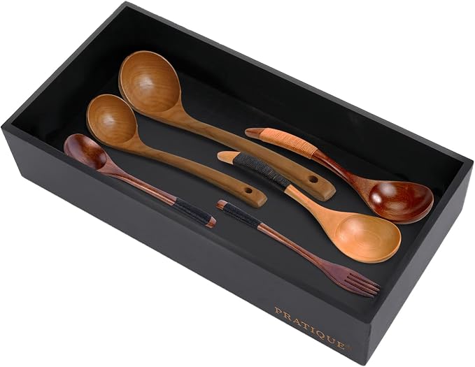 Bamboo Drawer Organizer by PRATIQUE