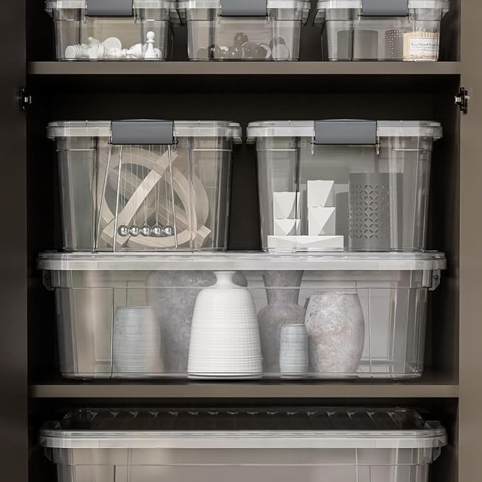 Superio Clear Storage Bins - Image 9