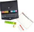 Weekly Pill Organizer Case, 7 Compartments, Pebble Grain Faux Leather, Magnetic by PillThing