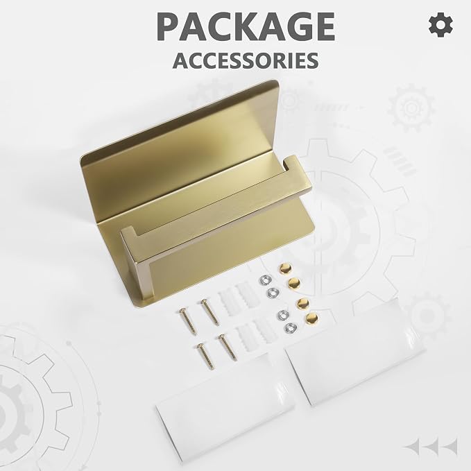 LANC Gold Toilet Paper Holder - Image 7