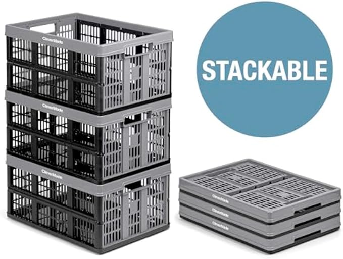 CleverMade Collapsible Utility Crates - Image 7