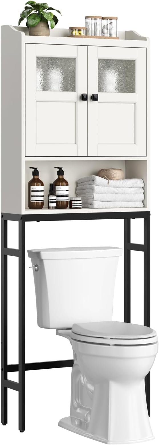 Over The Toilet Storage Cabinet, Above Toilet Bathroom Storage Cabinet - Image 9